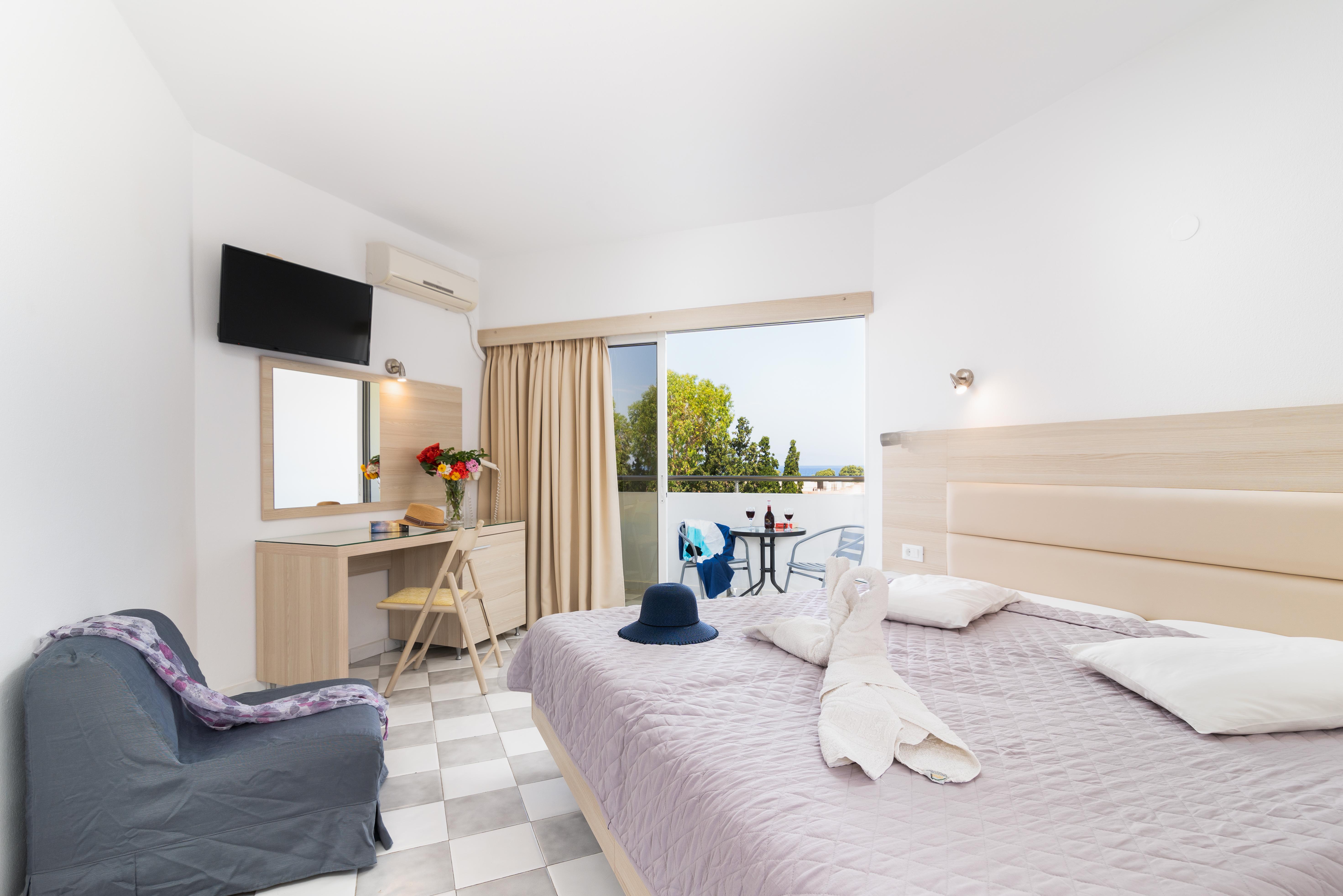 Sabina Hotel Theológos エクステリア 写真